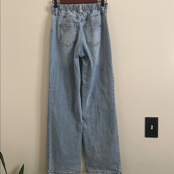 No Boundaries Light Blue Flare Jeans - Picture 7 of 12